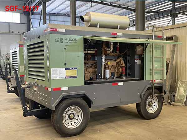 Mobile Diesel Screw Compressor