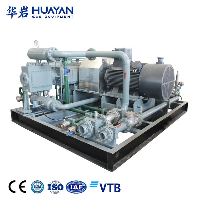 Helium Piston Compressor